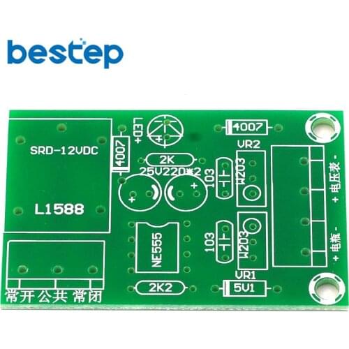 12V battery lithium battery intelligent automatic charging anti-overcharge protection device control panel module