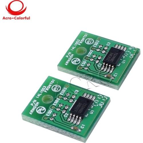 One set 70C80K0 70C80C0 70C80M0 70C80Y0 Toner Reset Chip for Lexmark CS310n/dn CS410n/dn/dnt CS510de/dte laser printer Cartridge