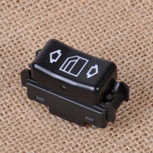 DWCX Black Right Electric Master Control Power Window Switch 1248204510 For Mercedes Benz E Class S Class W124 W126 W201 W463