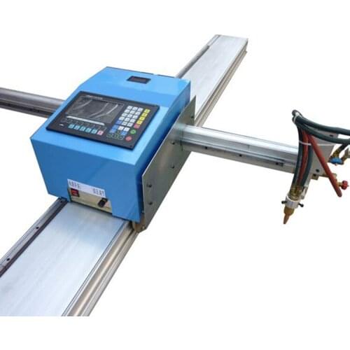 Portable and economic type with Shanghai F-2100B CNC system cnc portable plasma cutting machine