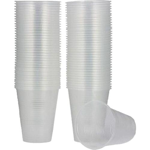Plastic Transparent Cup 100LÜ Package
