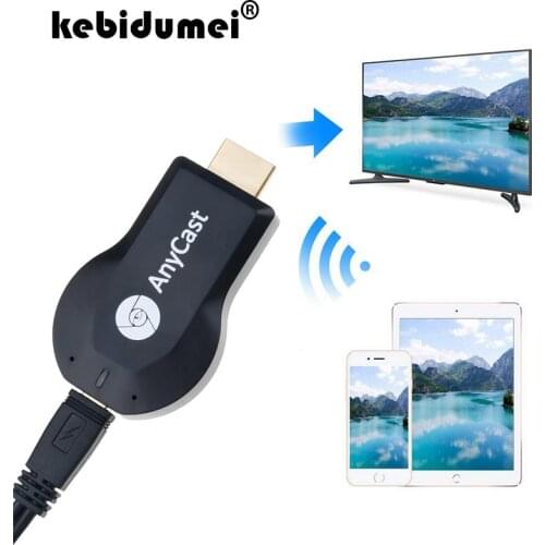 Kebidumei TV Stick Wireless TV Dongle for AnyCast M2 for Airplay WiFi Display Receiver for Miracast for IOS Android