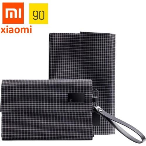 Original XiaoMi Waterproof bag Electronics Accessories Organizer Bag 600D Oxford Portable Bag For Cable Earphone Phone MI6 5S