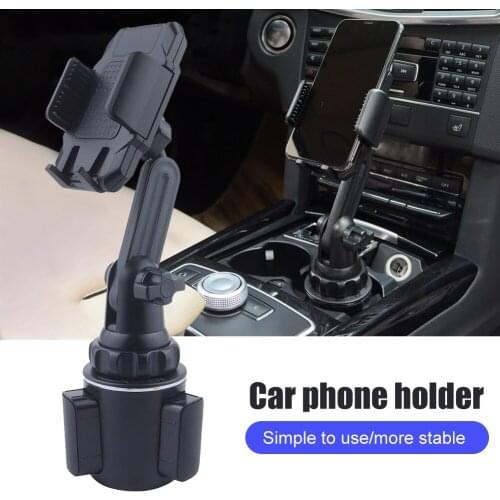 Car Water Cup Holder Mobile Phone Bracket Universal Holder Center Console Water Cup Position Mobile Phone Navigation Bracket