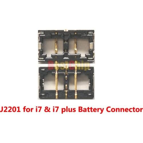 BestChip 50pcs/lot J2201 for iphone 7 & 7plus Batteryr FPC Connector on Motherboard