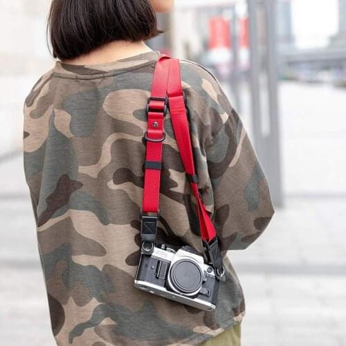 Mirrorless Camera Neck Strap for Sony A6400 6600 A6000 A6300 A6500 A7R RX1R RXI II RX10 RX10II III IV Adjustable Shoulder Strap