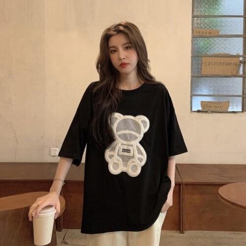 Cheap wholesale 2021 spring summer autumn new fashion casual woman t-shirt lady beautiful nice women Tops female Ay0213