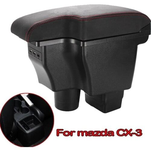 For Mazda2 Skyactiv Version Cx3 CX-3 Armrest Box Central Store Content Box