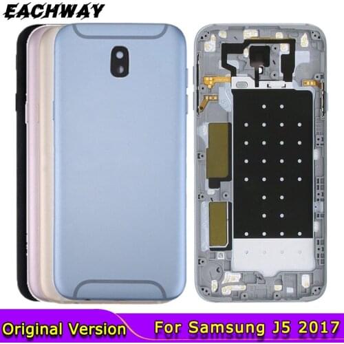 For SAMSUNG Galaxy J5 2017 Battery Cover J530 Rear Door Back Housing Case Replacement For 5.2" SAMSUNG J5 2017 Battery Cover