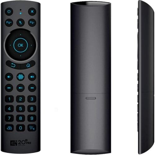 G20BTS PLUS Flying Squirrel Voice Dual-Mode Voice Remote Control 2.4G Radio Frequency Wireless For Android TV Box With Gyroscope