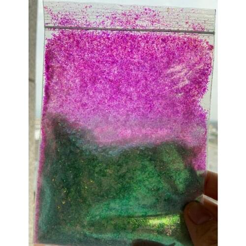 Cosmetics Chameleon Flakes Pigment Colorshifting for Eyeshadow Opal Flake Glitter Color-Changed Fragment