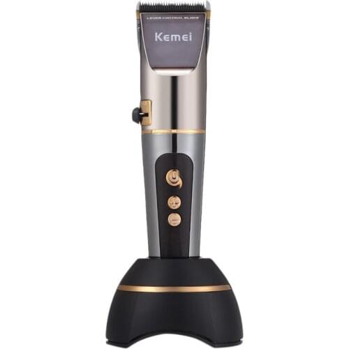 Kemei Trimmer Clipper Men Digital Beard Trimmer Body Face Hair Clippers Adult Cordless Hair Cutting Machine EU Plug