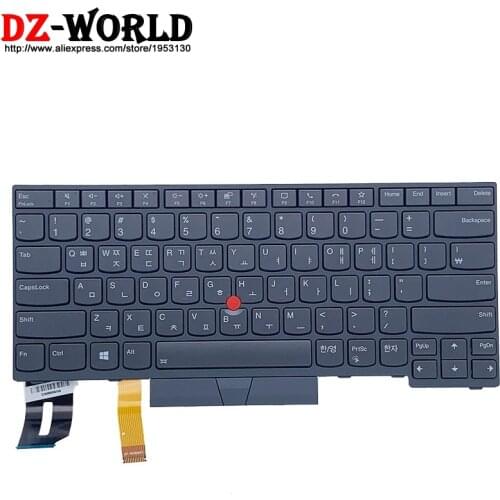 New Original Gray KR Korean Backlit Keyboard for Lenovo Thinkpad T14 P14S Gen1 Gen2 Laptop 5N21B08404 5N21B08367