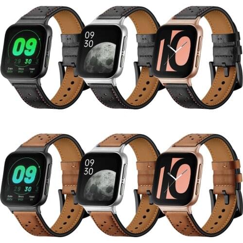NEW leather strap for OPPO watch band 46mm Replacement smart watch bracelet quick release wristband