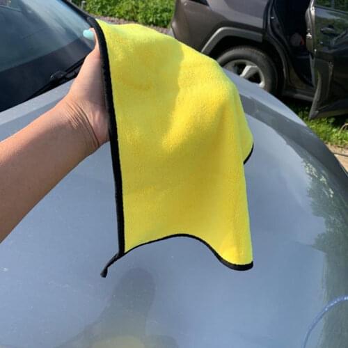 Professional Premium Microfiber Towel Thick Cleaning Cloth Drying Towel Absorbent Cleaning Double-Faced Plush Towels For BMW E46