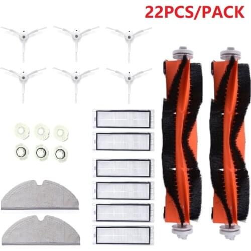 Hepa Filter Brush for Xiaomi Roborock S50 S6 S60 S65 S55 S5 Xiaowa E20 E35 Spare Parts Mop