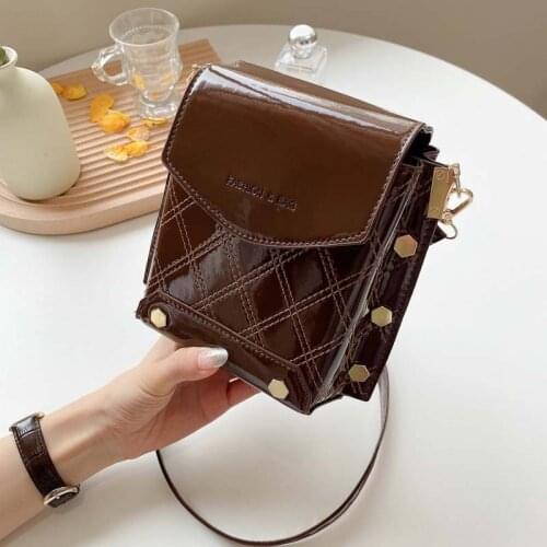 Bags Women Luxury Leather Crossbody Small Bag Pu Leather Phone Satchel High Quality 2021 Trendy Women Shoulder Purse Femal Bolso