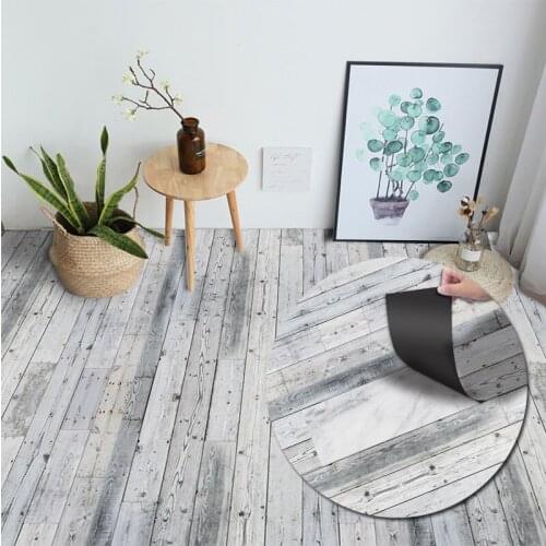 Vintage Floor Stickers Wall Decal Self Adhesive Tile Home Decoration Bathroom