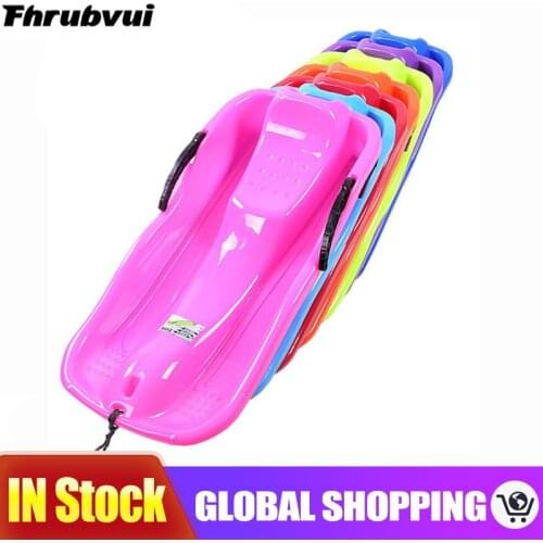 Adult Children Snow Board Grass Skiing Snowboard Easy Ski Sled Skiing Sleigh For Winter Outdoor Sports