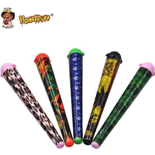 12pcs/lot Doob Tubes 120MM Stash Jar Joint Holder Storage Paper Cones Holder Airtight Waterproof Pill Box