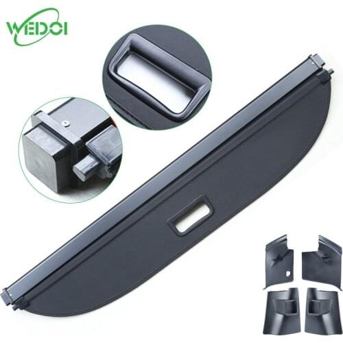 2021 Model Y Luxury Leather Trunk Shield Retractable Trunk Security Shade Trunk Cargo Cover for Tesla Model Y Accessories