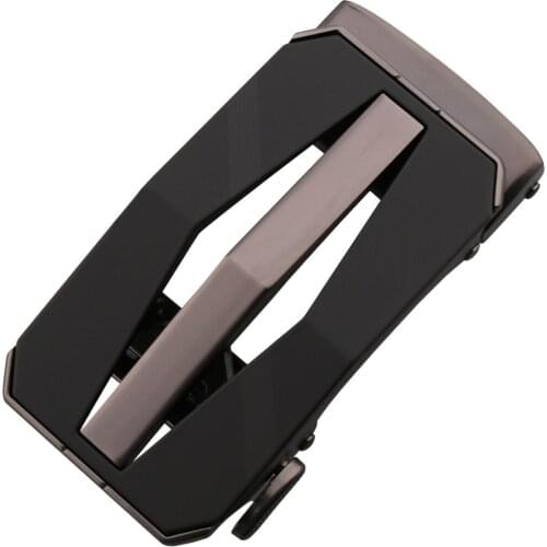 3.5cm hollow out men belt buckle men automatic buckle high quality male Fashion jeans solid metal belt buckle head luxury brand