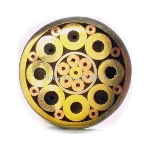 8mm Mosaic pin Rivets knife handle screw More design exquisite style length 9cm #815