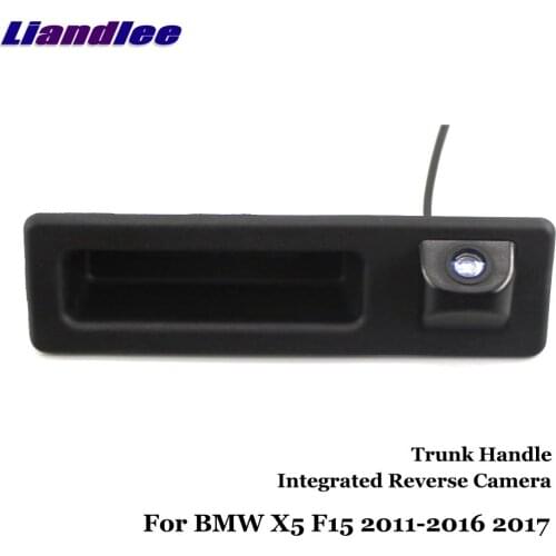For BMW X5 F15 2011-2016 2017 Car Reverse Camera Rear View Backup Parking Camera / Integrated Trunk Handle