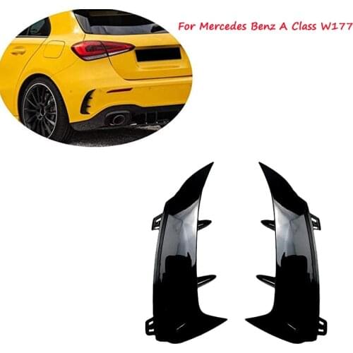 For Mercedes Benz A Class W177 Car Rear Bumper Trim Fender Cover Car Accessories Hatchback A180 A200 A220 A250 A35