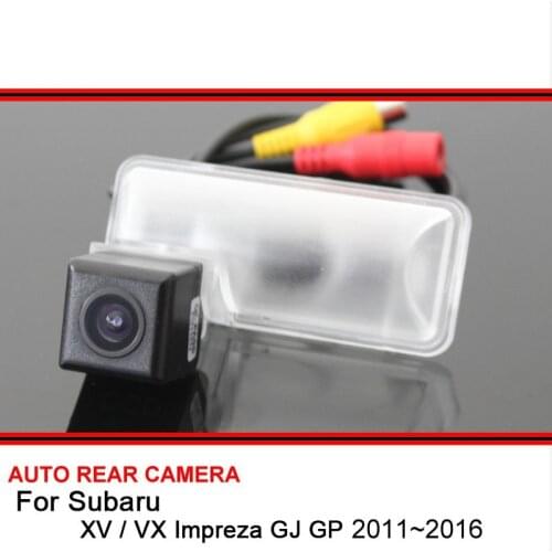 For Subaru XV / VX Impreza GJ GP 2011-2016 Car Reverse Backup Wide Angle HD CCD Rearview Parking Rear View Camera Night Vision