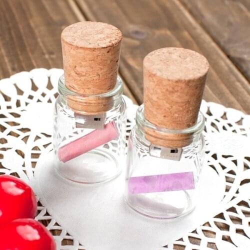 Hotsale Wishing Bottle USB Flash Drive 3.0 64GB 32GB 16GB Mini Usb Stick Flash Memory Card Pen Drive Pendrive 512GB 1TB 2TB Gift