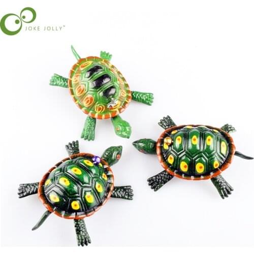 Cute Cartoon Animal Clockwork Tortoise Spider Mouse Baby Turtles Toys Crawling Wind UpToy Educational Kids Classic Toy WYQ