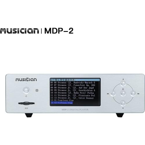 Musician MDP-2 4.3 inch LCD Digital player MP3/WAV/FLACAPE/DSD Balanced I2S/optical fiber/coaxial/AES output with remote control