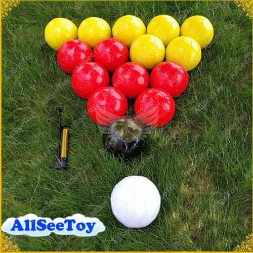 3# 5# 16 Pieces A Lot 4 Color Snook Soccer ball,Billiard ball,Snooker Football for Snookball game