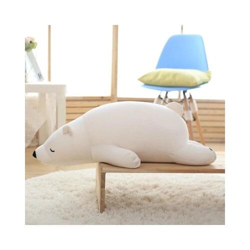 Lovely prone cartoon bear foam nanoparticle toy large 110cm bear nano doll soft throw pillow, Christmas birthday gift F033