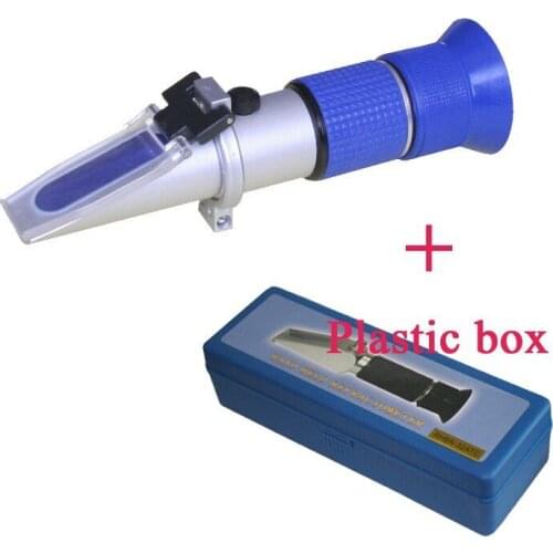 Refractometer ATC with Brix & SG Scale with hard case