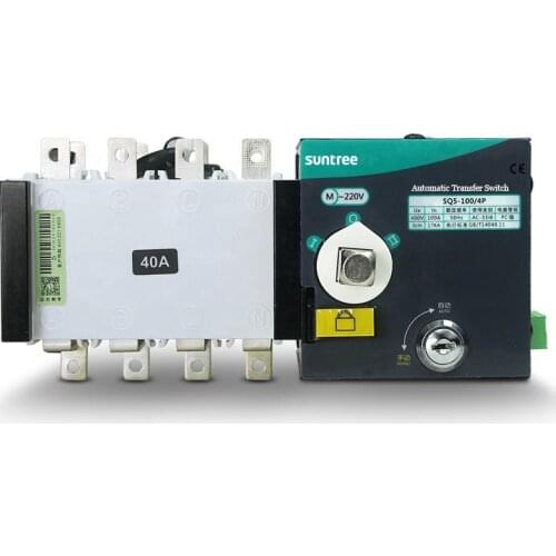 SQ5 Power ATS Controller 63A Automatic Transfer Switch 63A for Generator