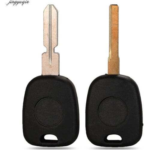 Jingyuqin Remote Car Key Case Shell For Mercedes Benz Replacement Uncut HU39 HU64 Auto Key Blade Transponder