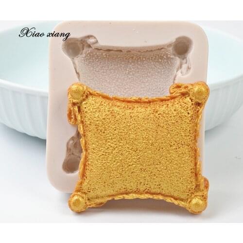 Luyou Silicone Molds For Baking Pillow Fondant Cake Decorating Tools Cushions Resin Mold Cake Tools Baking Tools For Cakes FM798