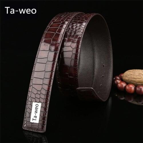 Ta-weo Leather Belts For Men