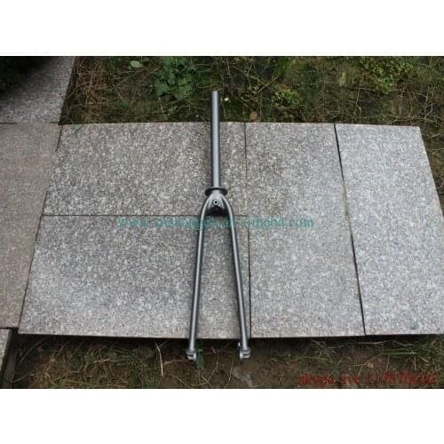 Titanium road frok custom titanium road frok