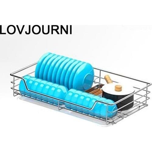 Drawer for Dish Drainer Alacena Accessories Stainless Steel Cozinha Organizer Kitchen Cabinet Cestas Para Organizar Basket
