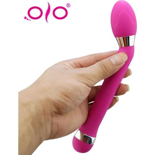 OLO Female G-Spot Vibrator Adult Sex Toy Clit Stimulator Waterproof Anal Nipple Erotic Massager Masturbation Device AV Stick