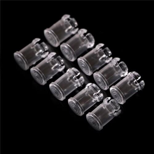 10/20pcs 3mm 5mm Clear Plastic Transparent LED Light Emitting Diode Lampshade Protector
