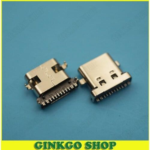 20pcs 3.1 USB Connector Type-C 8.7 USB Female Socket Jack 16P Copper