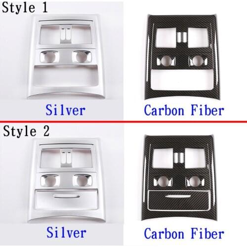 ABS Car Styling Car Rear Air Vent Frame Cover Trim for BMW E90 3 Series 2005-2012 Car Interior Accessories 2 Styles