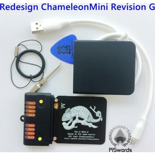 ChameleonMini Revision G Redesign contactless smartcard emulator compliant to NFC Chameleon Mini REV G
