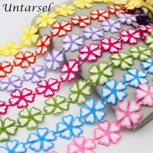 Best Selling Embroidery Lace 25mm*3yards Cotton Lace Fabric Trim Headwear Home Textile DIY Accessories Underwear Artwork