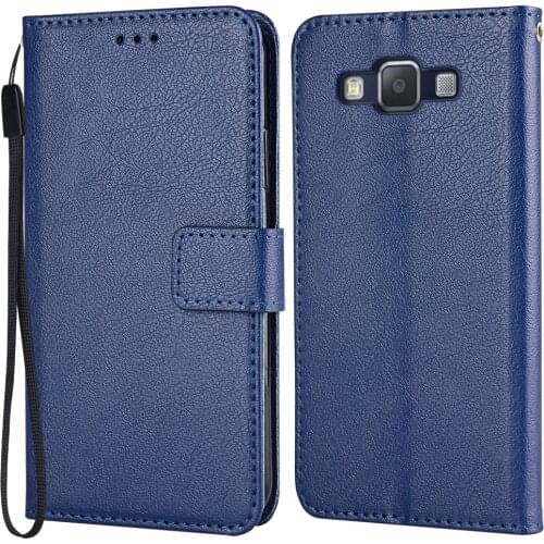 Wallet Flip Case For On Samsung Galaxy A5 2015 A500 A500F SM-A500F Stand Leather Case Card Slots Phone case With Hand Rope