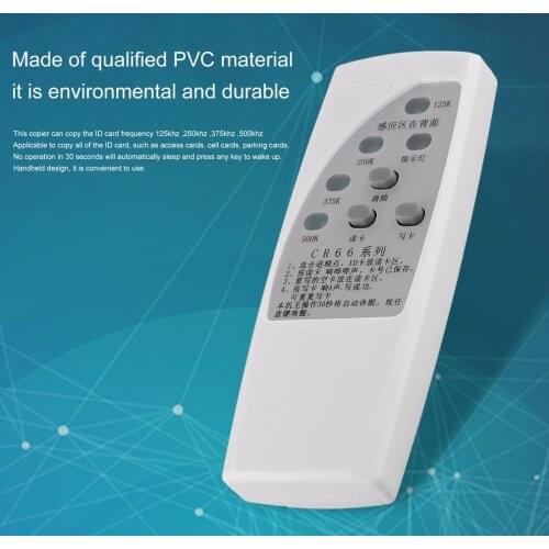 CR66 Handheld Rfid Reader Copier Nfc Reader Module Rfid 125 Kc Rfid Programmer Duplicator Frequency Acr122u Door Key Writer